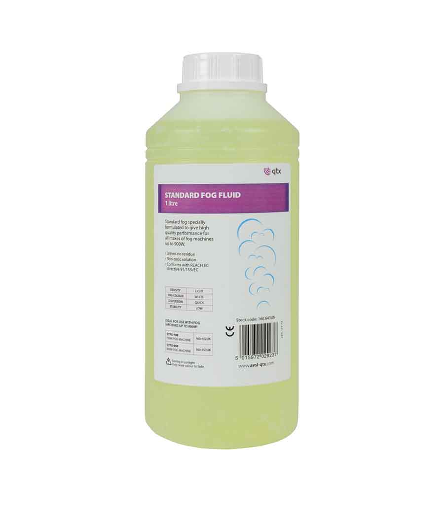 Qtx ST-FOG -1L Υγρό Ομίχλης Κίτρινο 1 Λίτρο (Τεμάχιο)