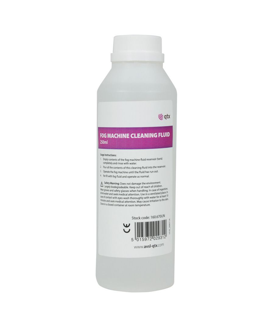 Qtx 160.670UK Υγρό Καθαρισμού Μηχανής Ομίχλης 250ml (Τεμάχιο)