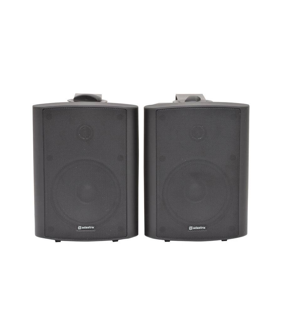 Adastra BC5A-B Ενεργά Ηχεία 5.25" 2x30W RMS Μαύρα (Ζεύγος)