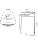 Adastra BC5A-B Ενεργά Ηχεία 5.25" 2x30W RMS Μαύρα (Ζεύγος) - Image 4