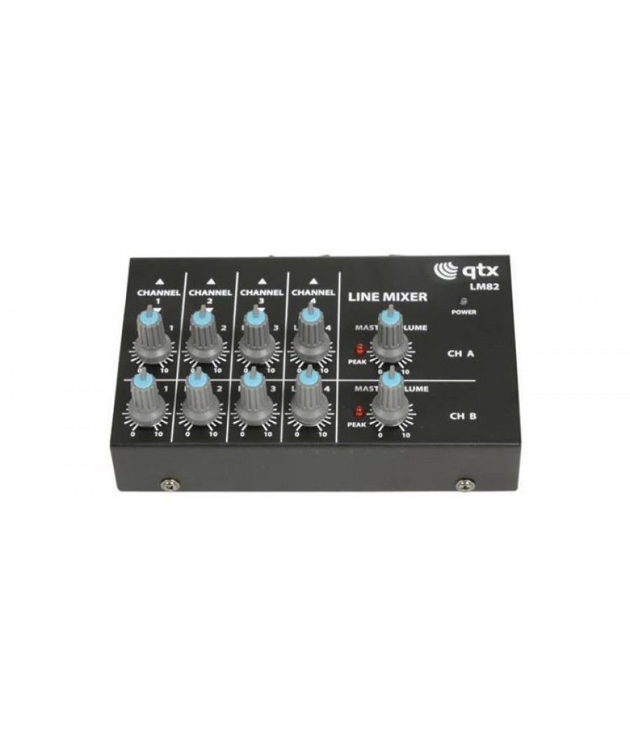 Qtx LM82 Μίνι Στερεοφωνικός Μίκτης 4 Καναλιών (Τεμάχιο)