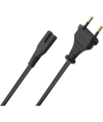 Oehlbach Powercord C7 Καλώδιο CEE7/16 - C7 5m Μαύρο (Τεμάχιο)