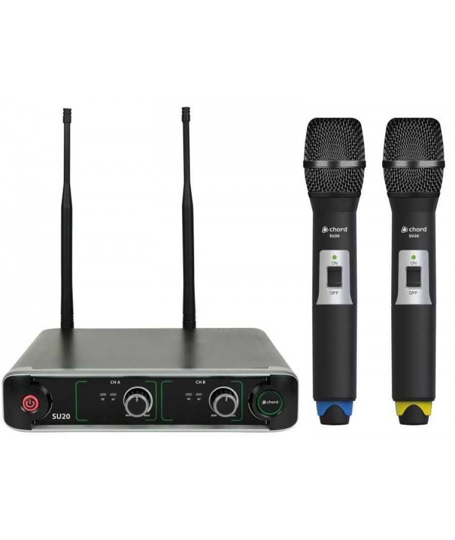 Chord SU20-H-BY Compact Dual UHF Μικροφώνου (Σετ)