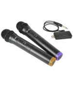 Qtx U-MIC-863.2+864.8 USB Dual Handheld UHF Ασύρματο  Μικρόφωνο (Σετ)