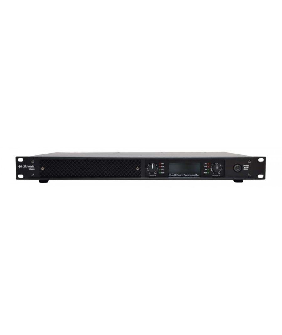 Citronic H1600 Υβριδικός Ενισχυτής Ισχύος Class-H 2x650W RMS (Τεμάχιο)