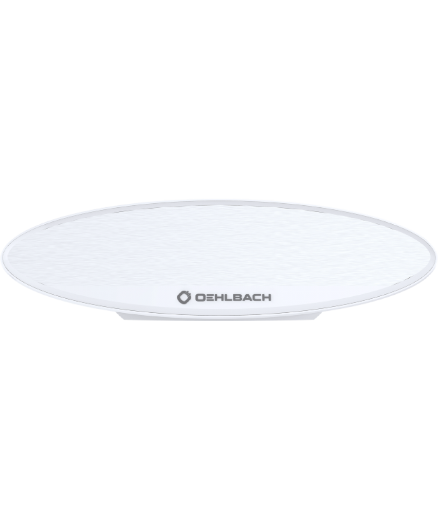 Oehlbach Scope Oval Εσωτερική Κεραία Τηλεόρασης για DVB-T2 Λευκό (Τεμάχιο)