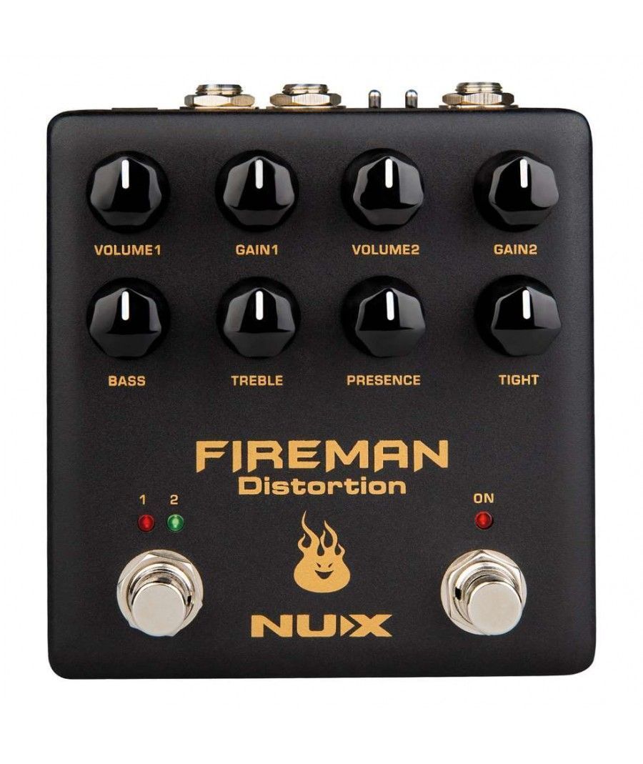 NUX Fireman Πεντάλ Διπλής Παραμόρφωσης (Τεμάχιο)