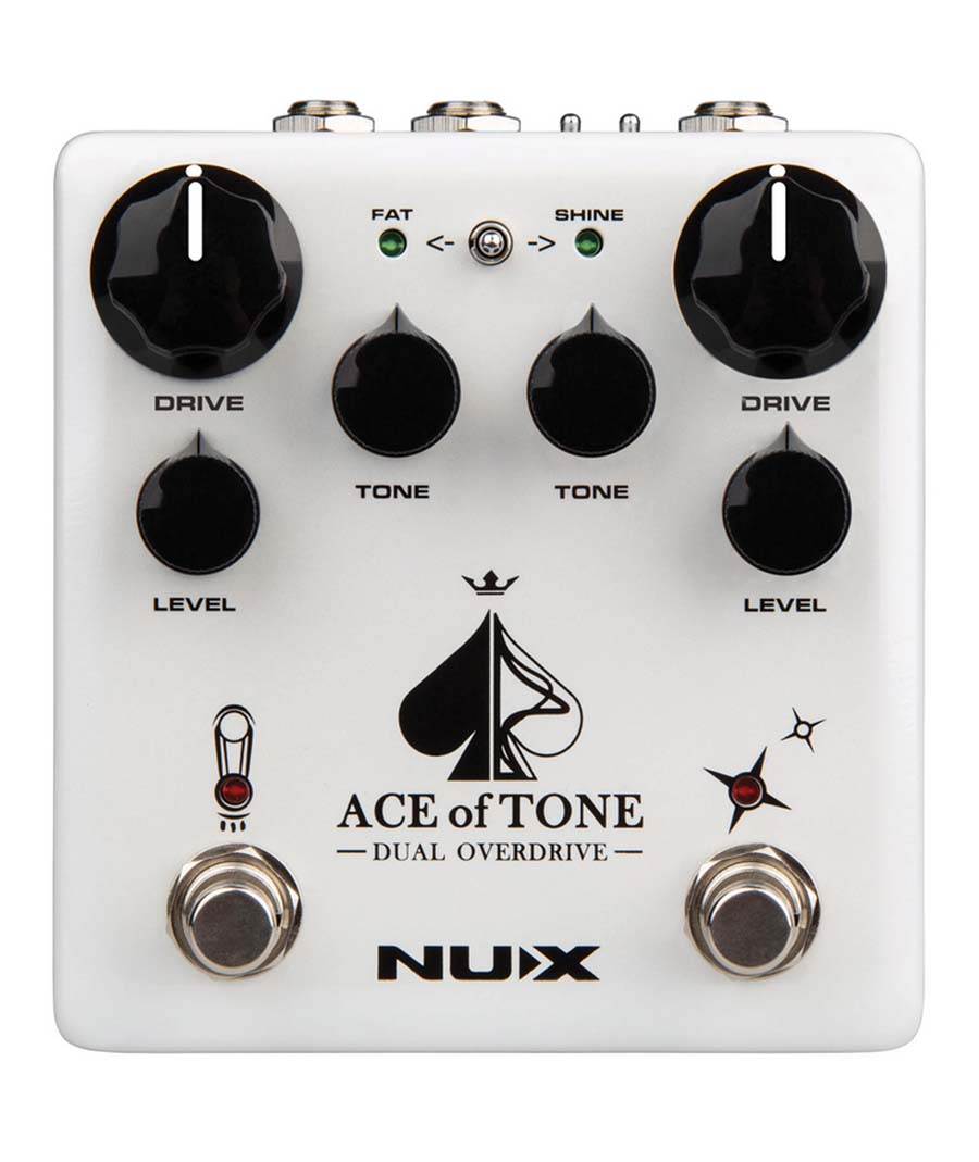 NUX Ace of Tone Διπλή Overdrive Πεταλιέρα (Τεμάχιο)