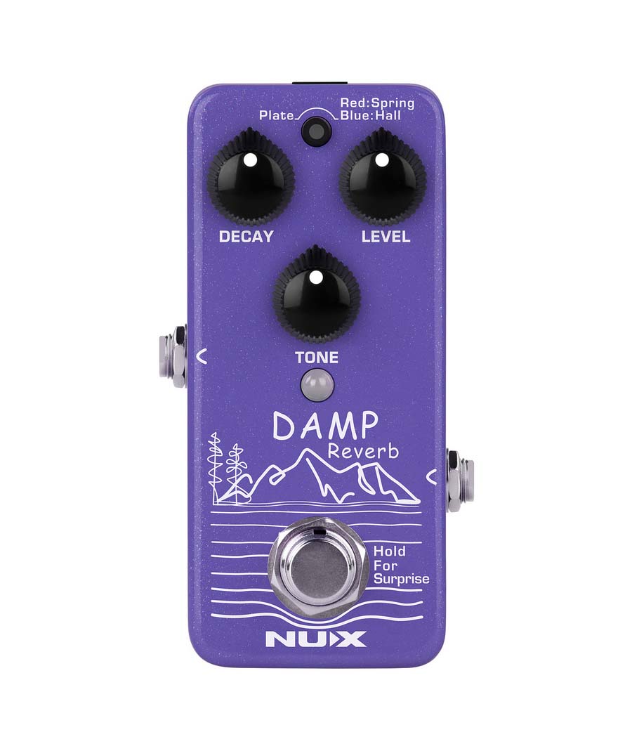 NUX NRV-3 Damp Ψηφιακή Reverb Πεταλιέρα (Τεμάχιο)