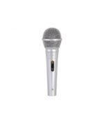 Qtx DM11 Δυναμικό Ενσύρματο Μικρόφωνο Χειρός Ασημί (Τεμάχιο) - Image 2