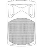 Qtx QX12 Παθητικό Ηχείο 12'' με Καμπίνα 200W RMS Μαύρο (Τεμάχιο) - Image 4