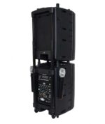 Qtx PAV10 Φορητό PA 10'' Σετ με Επαγγελματικά UHF, Bluetooth και DVD (Σετ) - Image 4