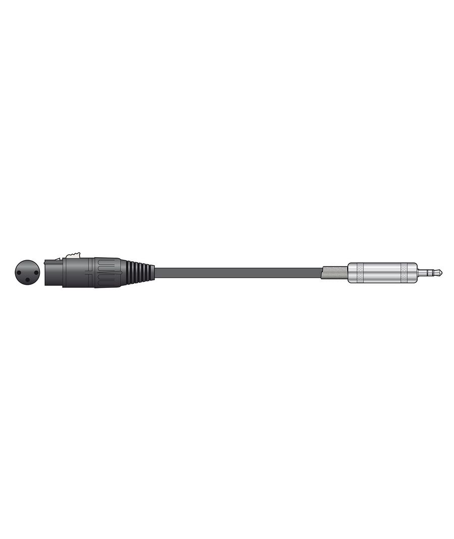 Citronic S3J-XF051 Καλώδιο XLR - 3.5mm TRS Jack 0.5m (Τεμάχιο)