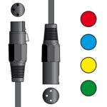XF-XM150BK Καλώδια Μικροφώνου XLR Female - XLR Male 1.5m (Τεμάχιο) - Image 3