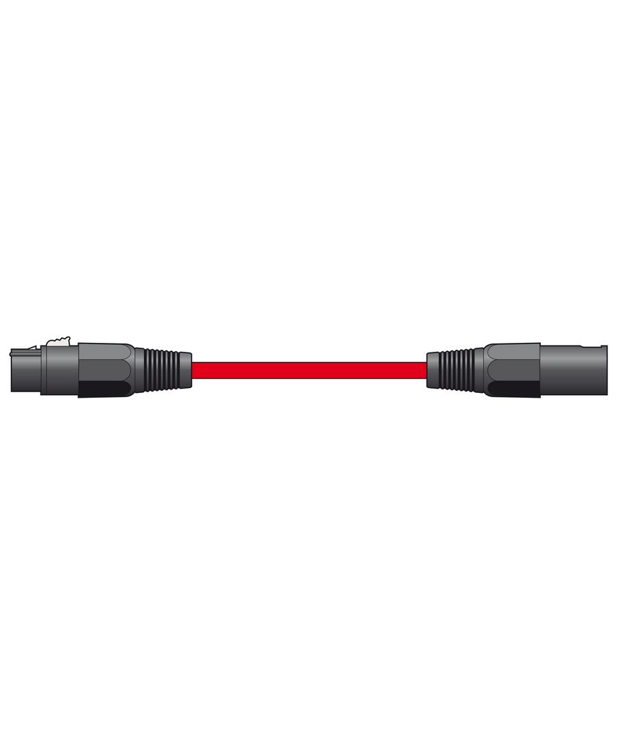 XF-XM150RD Καλώδιο Μικροφώνου XLR Θηλυκό - XLR Αρσενικό 1.5m Κόκκινο (Τεμάχιο)