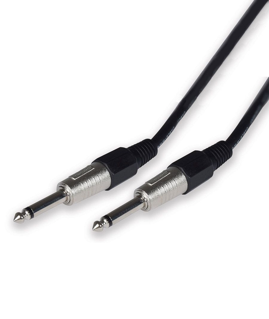 Qtx 190.142UK Καλώδιο Κιθάρας 6.3mm Mono Jack - 6.3mm Mono Jack 6m (Τεμάχιο)