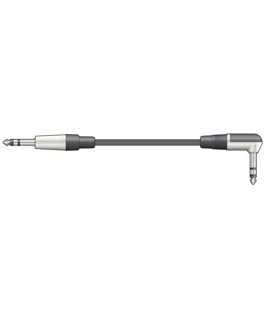 Citronic S6J-90J600 Καλώδιο Ήχου TRS 6.3mm Ορθή Γωνία - TRS 6.3mm 6m(Τεμάχιο)