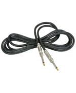 Citronic 190.281UK Πλεκτό Καλώδιο Κιθάρας 6,3 mm Mono Jack Plug – 6,3 mm Mono Jack Plug 3m Black (Τεμάχιο)