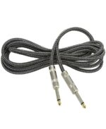 Citronic 190.282UK Πλεκτό καλώδιο κιθάρας 6,3 mm Mono Jack Plug – 6,3 mm Mono Jack Plug 3m (Τεμάχιο)