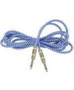 Citronic 190.285UK Πλεκτό καλώδιο κιθάρας 6,3mm Mono Jack Plug - 6,3 mm Mono Jack Plug 3m (Τεμάχιο)