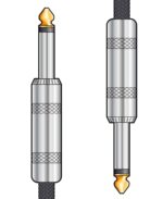 Citronic 190.291UK Πλεκτό καλώδιο κιθάρας 6,3 mm Mono Jack Plug – 6,3 mm Mono Jack Plug 6m (Τεμάχιο) - Image 2