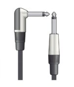 Citronic 190.381UK Καλώδιο Κιθάρας Πλεκτό 6,3 mm Γωνιακό Βύσμα - 6,3 mm Jack 3m (Τεμάχιο) - Image 2