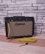 Citronic 190.383UK Πλεκτό καλώδιο κιθάρας 6,3mm ορθή γωνία Mono Jack Plug - 6,3 mm Mono Jack Plug 3m (Τεμάχιο) - Image 2