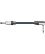 Citronic 190.384UK Πλεκτό καλώδιο κιθάρας 6,3mm ορθή γωνία Mono Jack Plug - 6,3 mm Mono Jack Plug  3.0m (Τεμάχιο)