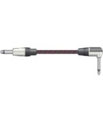 Citronic 190.386UK Πλεκτό καλώδιο κιθάρας 6,3mm ορθή γωνία Mono Jack Plug - 6,3 mm Mono Jack Plug 3m (Τεμάχιο)