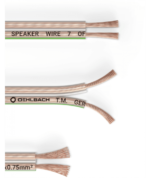 Oehlbach Speaker Wire SP-7 Καλώδιο Ηχείων 2 x 0,75 mm² 30m White - Image 2