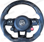 Τιμόνι Αυτοκινήτου για Volkswagen μαρκέ (Full Led Alcantara Edition)