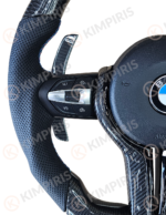 Τιμόνι Αυτοκινήτου για BMW μαρκέ (White Edition) - Image 3