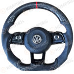 Τιμόνι Αυτοκινήτου για Volkswagen μαρκέ (Red Edition)