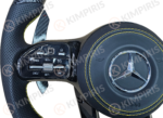 Τιμόνι Αυτοκινήτου για Mercedes-Benz μαρκέ (Black and Yellow Edition) - Image 3