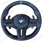 Τιμόνι Αυτοκινήτου για BMW μαρκέ (Blue Leather Edition) (G Series)