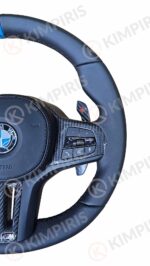 Τιμόνι Αυτοκινήτου για BMW μαρκέ (Blue Leather Edition) (G Series) - Image 2