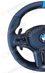 Τιμόνι Αυτοκινήτου για BMW μαρκέ (Blue Leather Edition) (G Series) - Image 3