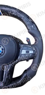 Τιμόνι Αυτοκινήτου για BMW μαρκέ (Forge Carbon Tricolore) (G Series) - Image 2