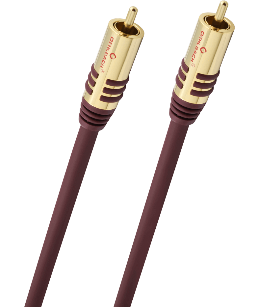 Oehlbach NF Sub Καλώδιο Subwoofer 8m RCA-RCA (Τεμάχιο)