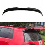 Αεροτομή Οροφής Spoiler Πρόσθετο Για Vw Golf 77.5 Piano Black Από Abs Πλαστικό (V2)