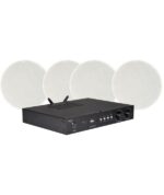Adastra Smart Pack Multiroom2 Πακέτο με Streaming Ενισχυτή S460-WIFI και 4 Ηχεία Οροφής SL6 Λευκά (Σετ)