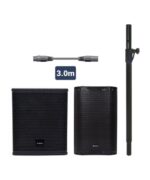 Citronic CS810A Πακέτο Ενεργών Ηχείων 8'' με Πλαστική Καμπίνα και Subwoofer 10'' (Σετ) - Image 2