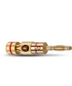 OEHLBACH Banana B2 μέχρι 10mm²  Χρυσό (3002) (Σετ 4 τεμάχια)