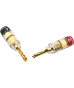 OEHLBACH Banana Tube 1.5mm² - 6mm² Επίχρυσο (3021) (Σετ 4 τεμάχια) - Image 2