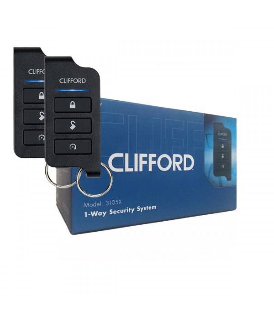 Clifford 3105X Συναγερμός Αυτοκινήτου 1-way με Δύο Χειριστήρια