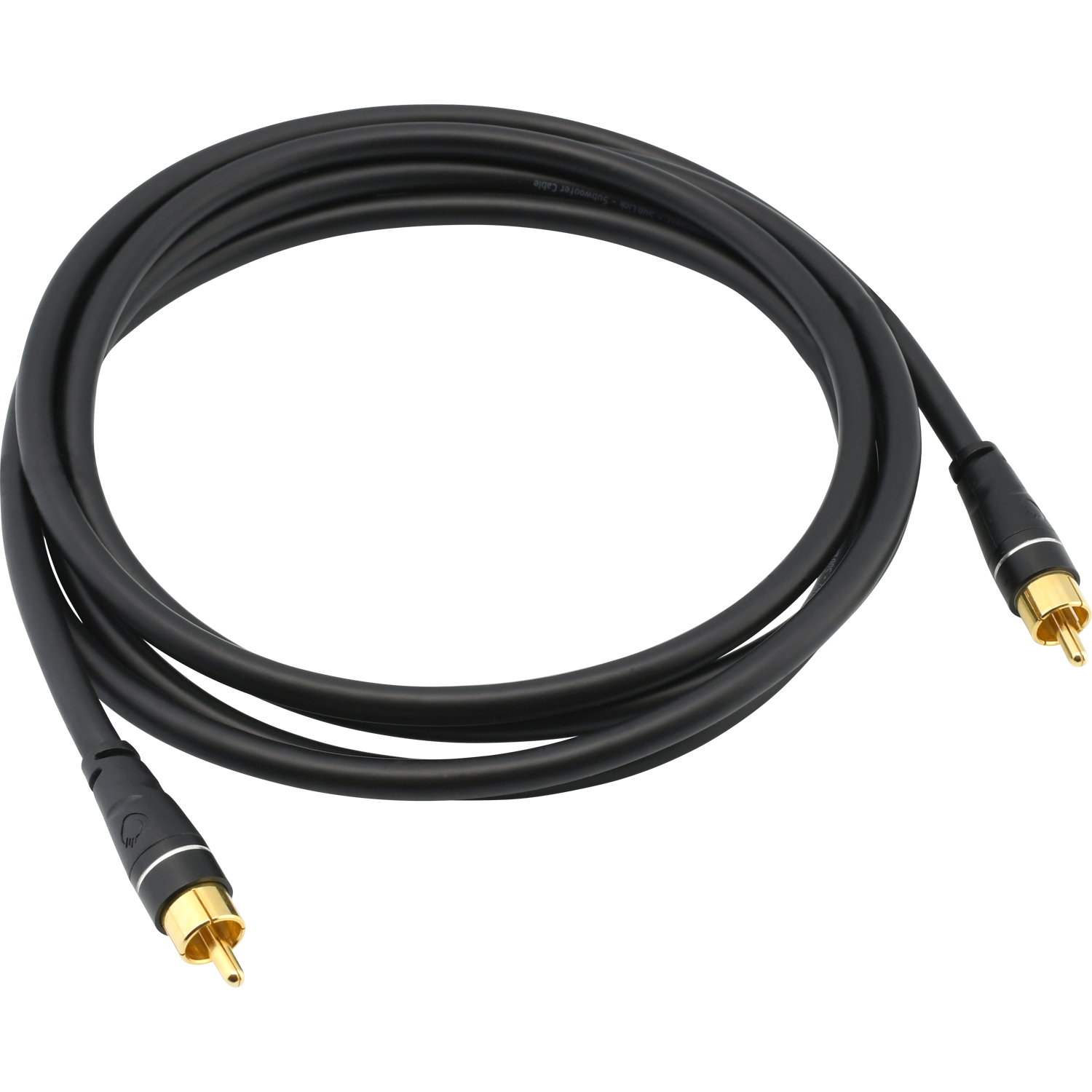 Oehlbach Sub Link Καλώδιο Subwoofer RCA - RCA 5 m Black