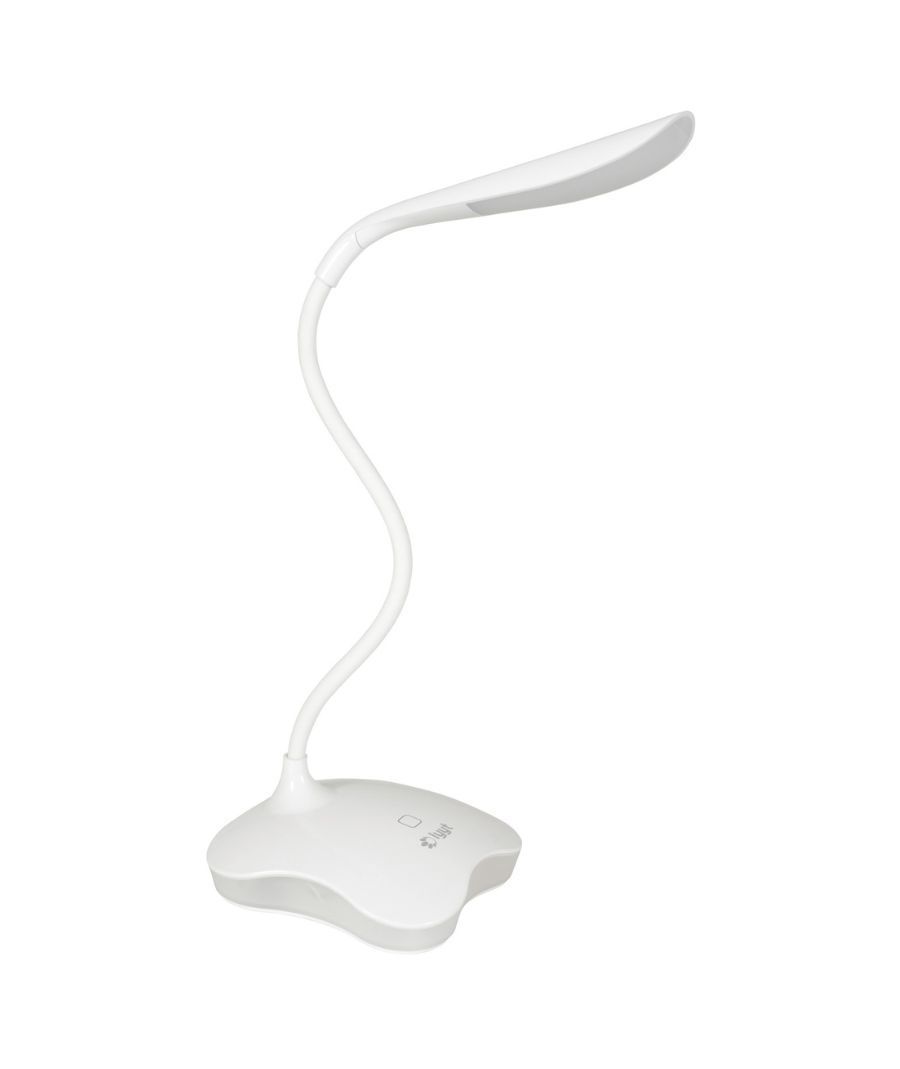 Lyyt USB-DW Επιτραπέζιο Φωτιστικό LED USB με Αισθητήρα Αφής White