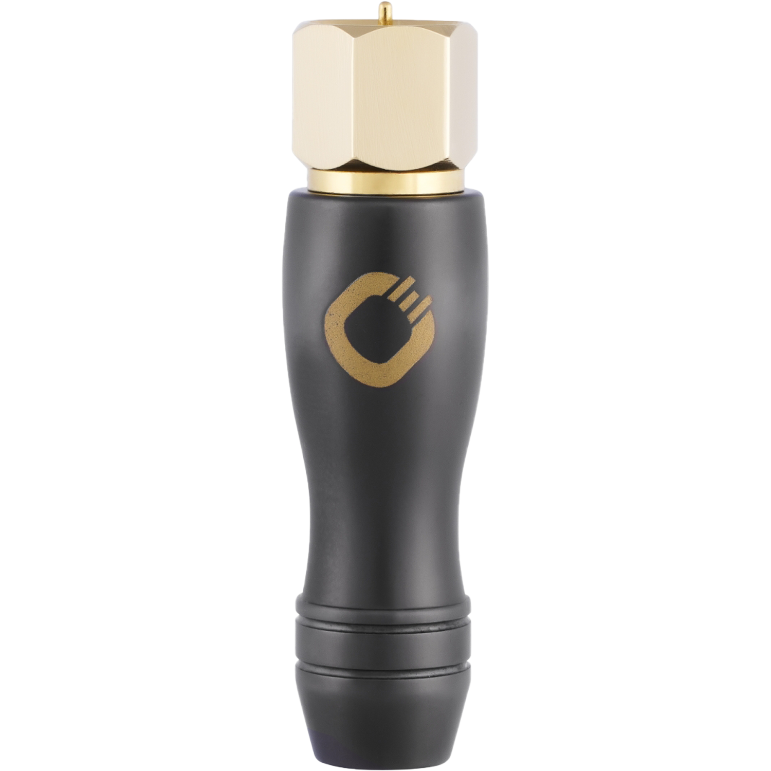 Oehlbach Transmission Shift F High quality F-connector male/male Black (2 Τεμάχια)