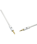 Oehlbach i-Connect J  Καλώδιο ήχου 3.5mm Jack - 3.5mm Jack 1.5m White (Τεμάχιο) - Image 2