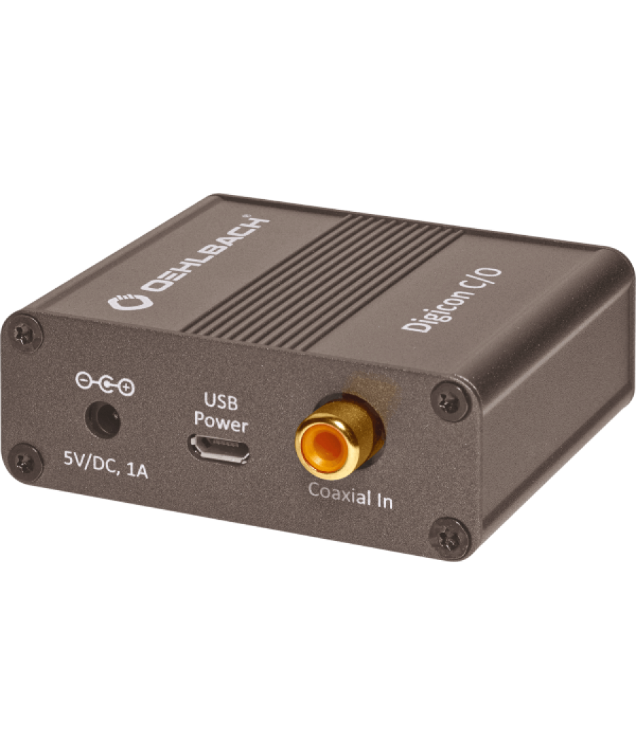 Oehlbach Digicon C/O Μετατροπέας Ψηφιακού σε Οπτικό Σήμα RCA - TOSLINK (Τεμάχιο)